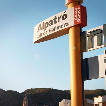 Aparthotel Buhardilla Rustica En La Vall De Gallinera Patró Exterior foto