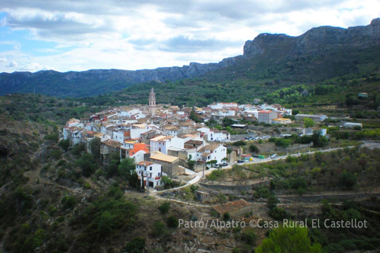 Aparthotel Buhardilla Rustica En La Vall De Gallinera Patró Exterior foto
